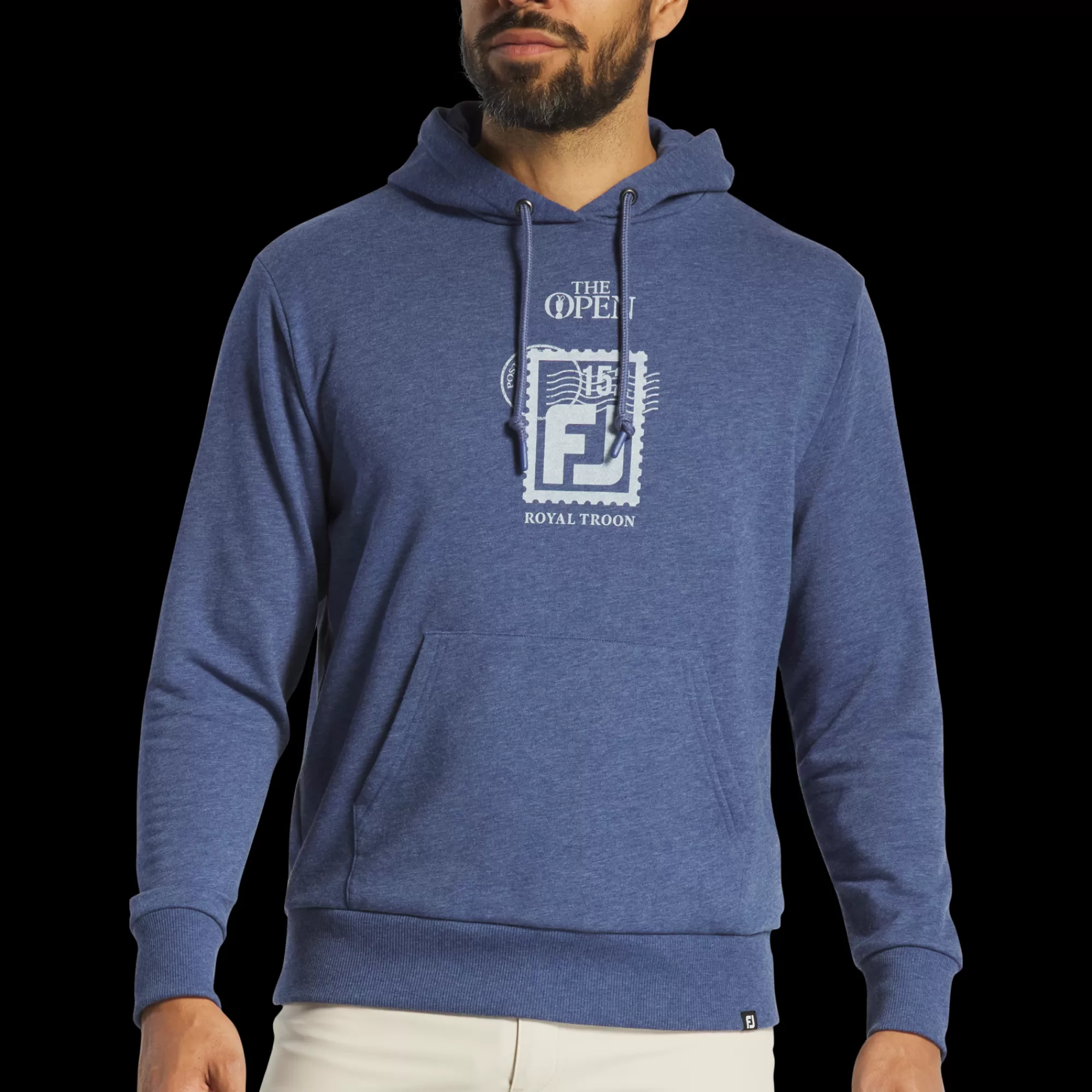 Herren FootJoy 152. Open Championship Briefmarken Hoodie