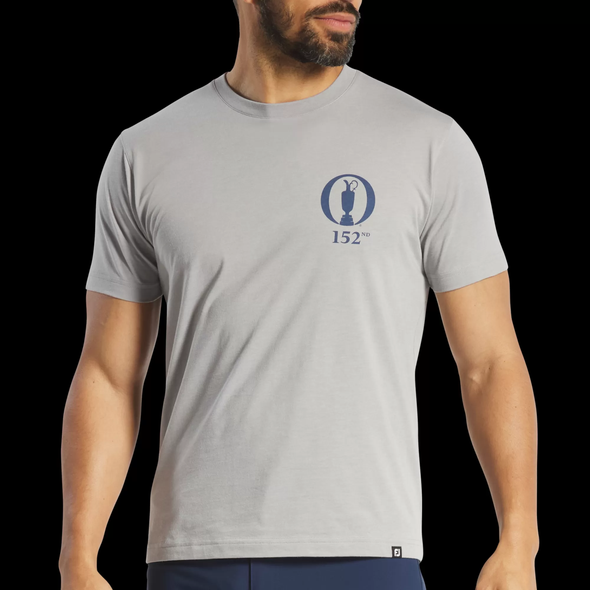 Herren FootJoy 152. Open Championship Briefmarken T-Shirt