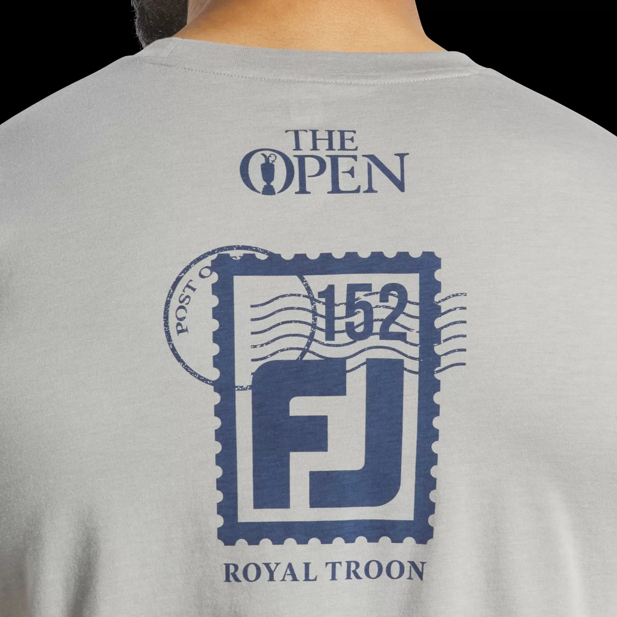 Herren FootJoy 152. Open Championship Briefmarken T-Shirt