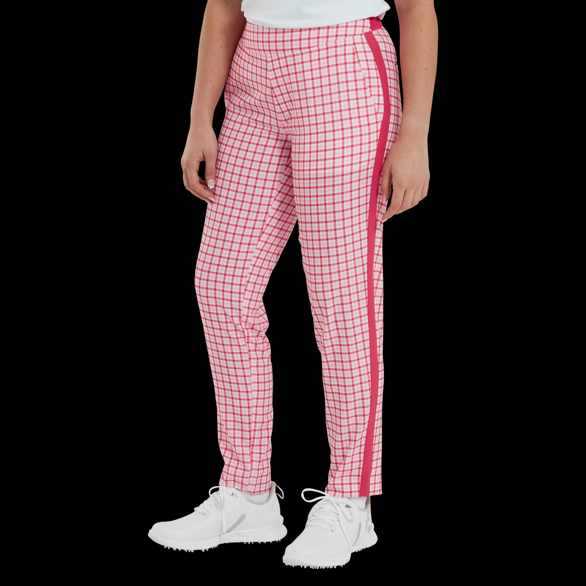 Damen FootJoy Gingham 7/8 Stretchhose