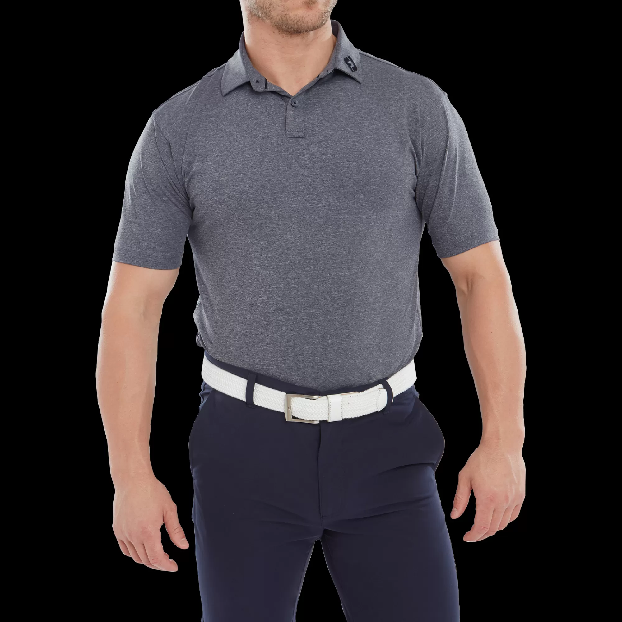 Herren FootJoy Heather Self Collar Lisle