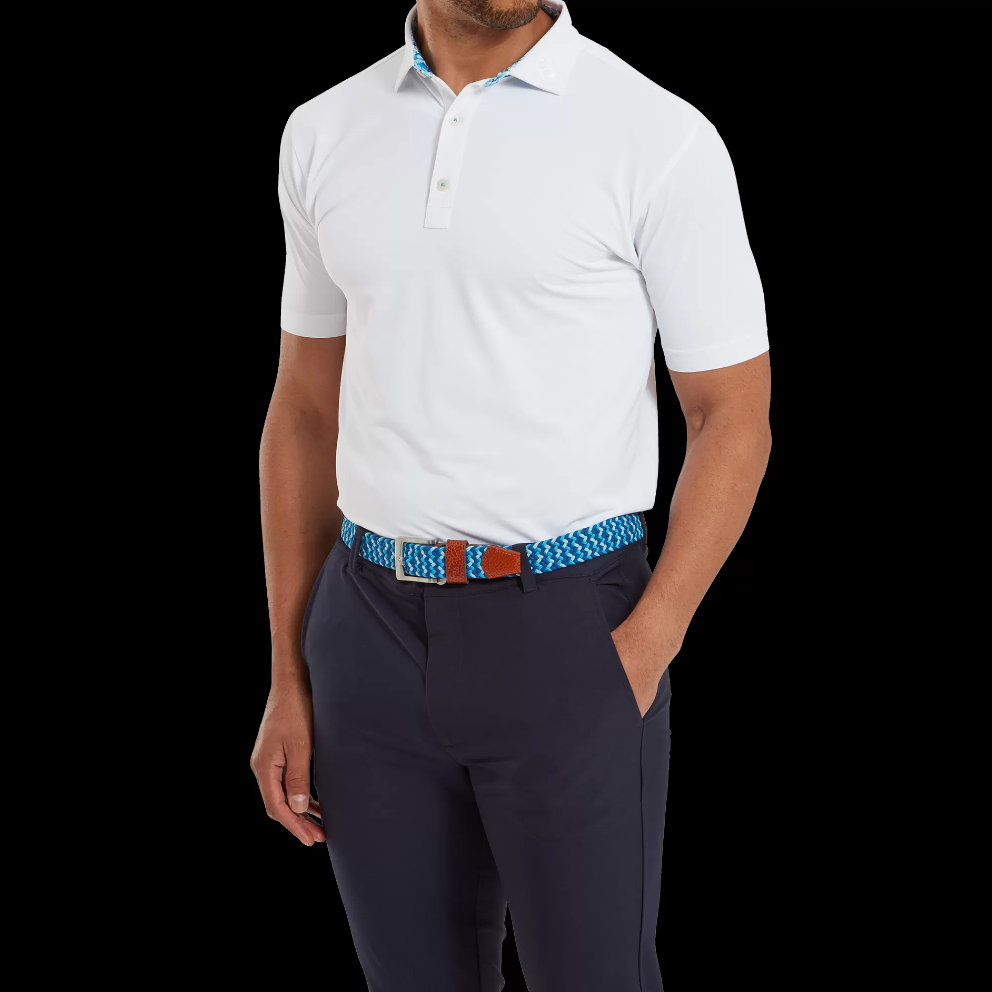 Herren FootJoy Primelbesatz Piqué