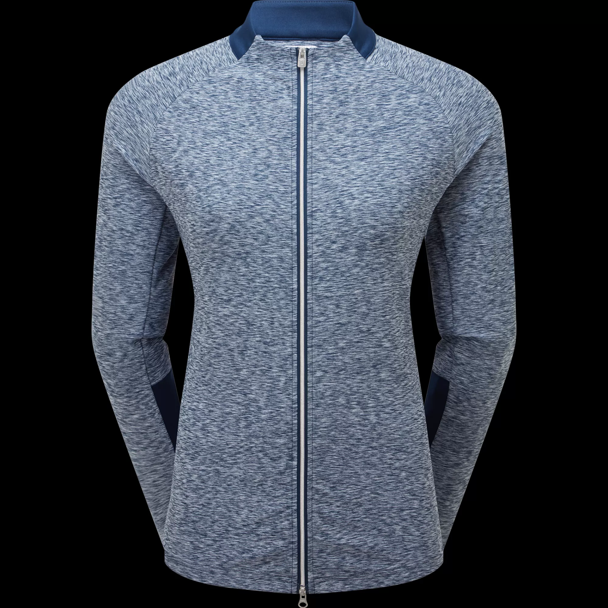 Damen FootJoy Space Dye Thermal Reißverschluss Midlayer