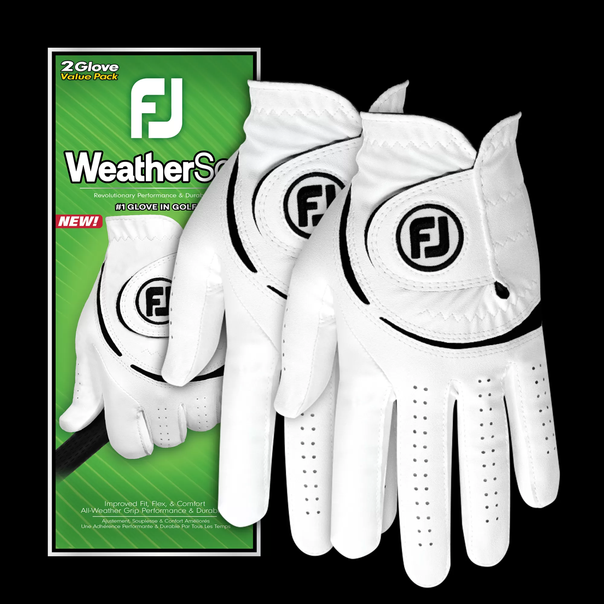 Damen FootJoy WeatherSof 2-Pack Damen